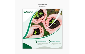 save-planet-flyer-template-with-hand-held-plants-soil post