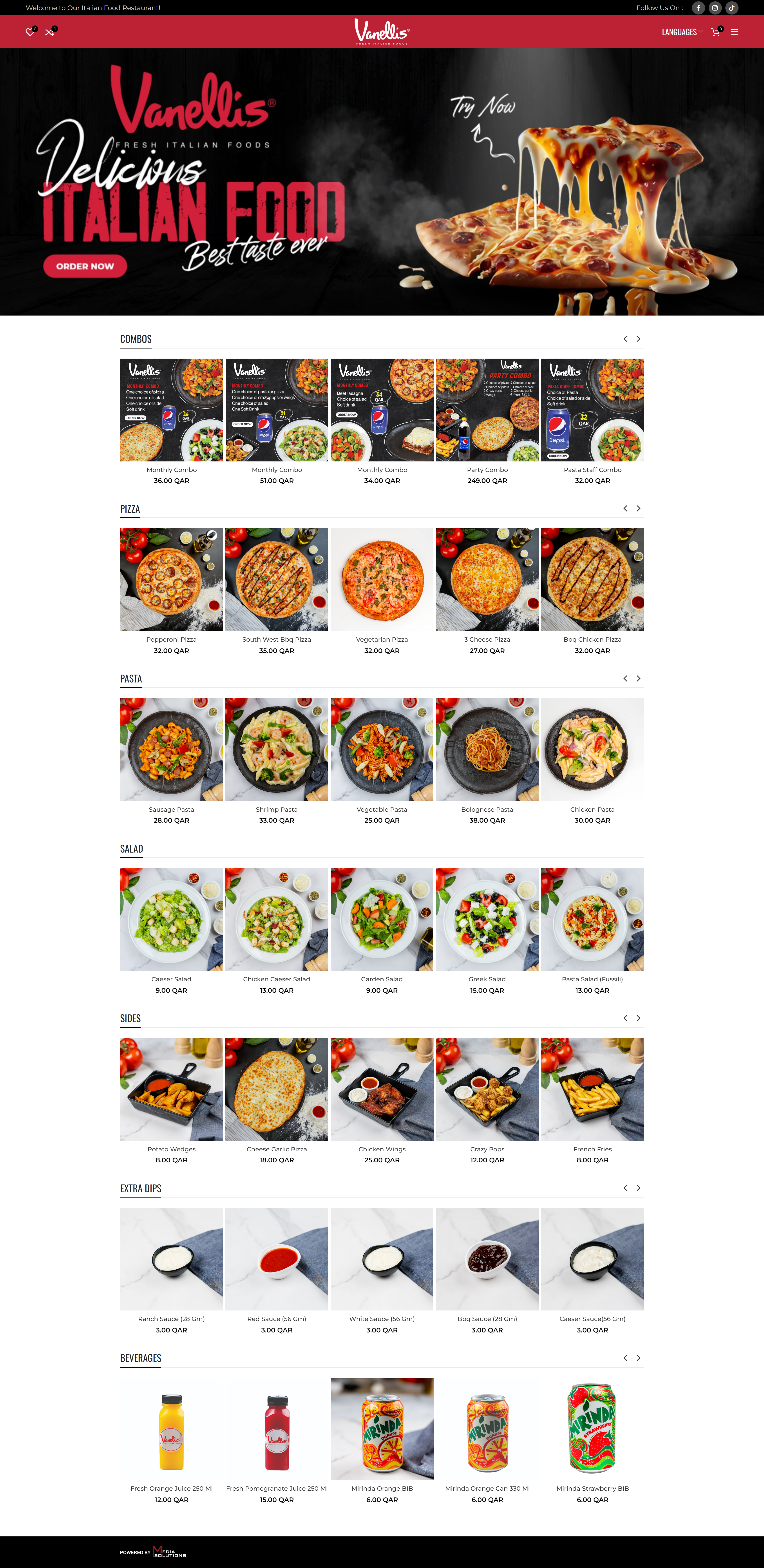 Vanellis Website